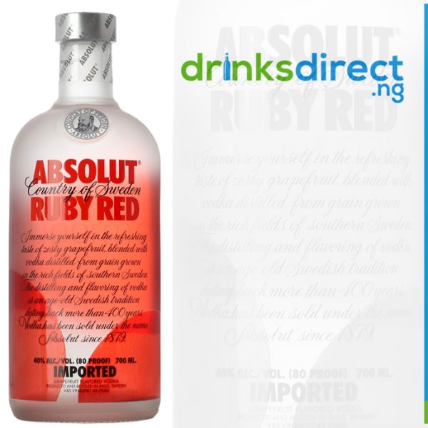 ABSOLUT RUBY RED 1LTR