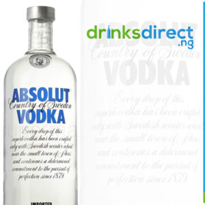 ABSOLUT VODKA 1LTR