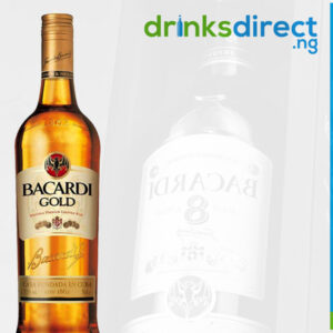 BACARDI GOLD RUM 1LTR