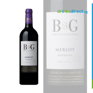 B & G MERLOT RED 75CL