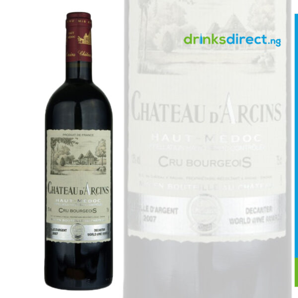 CHATEAU D' ARCINS CRU BOURGEOIS HAUT MEDOC 2008 75CL