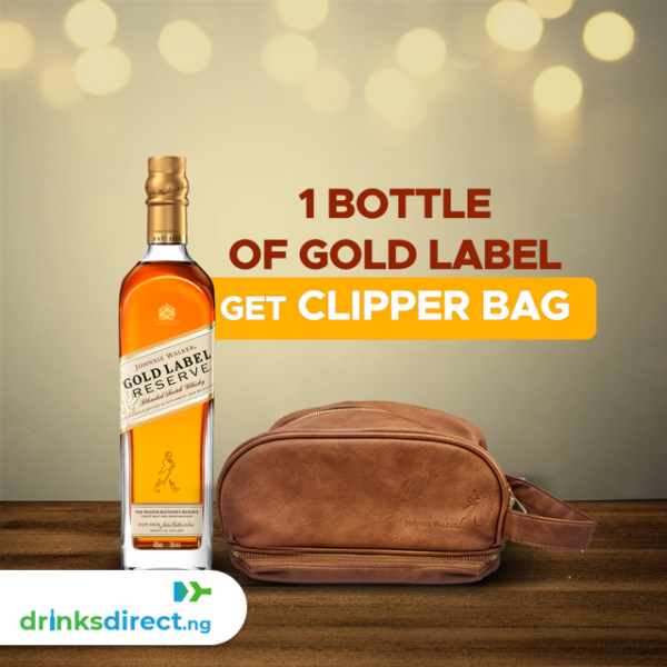 Johnnie Walker Gold Label+ Clipper bag