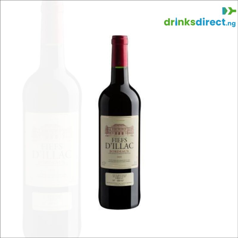 FIEFS D'ILLAC BORDEAUX RED WOODEN BOX (FRANCE)75CL