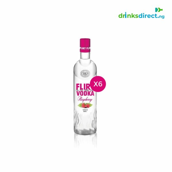 FLIRT VODKA RASPBERRY 1LTR X6