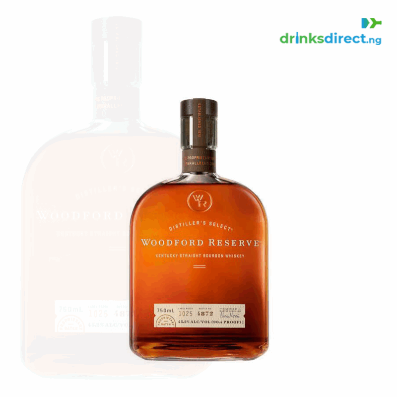 WOODFORD RESERVE BOURBON WHISKEY 75CL