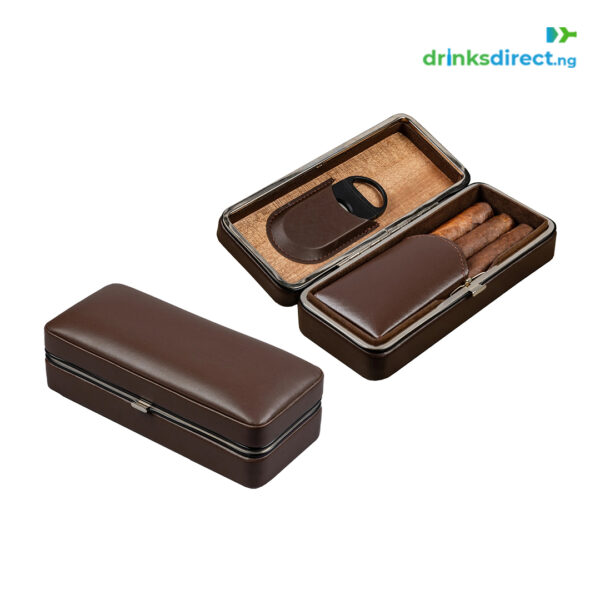 THE DREXEL 3 CIGAR CASE
