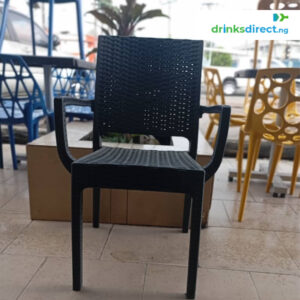 BASKET ARM PLASTIC CHAIR