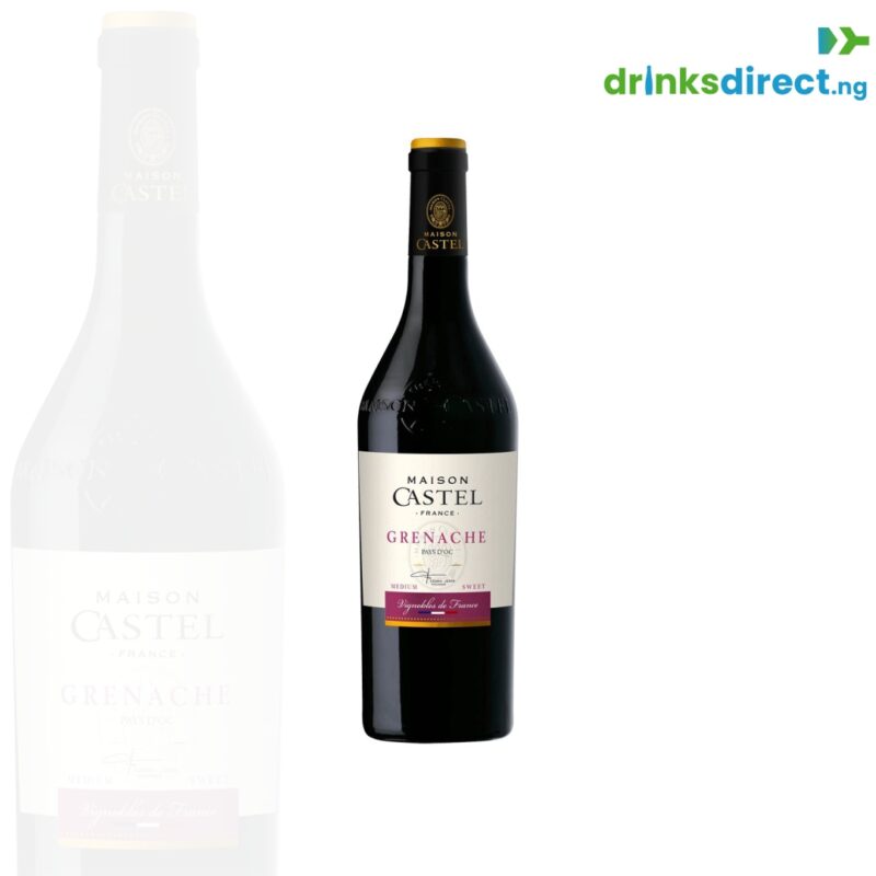 MAISON CASTEL GRENACHE MEDIUM SWEET RED (FRANCE)
