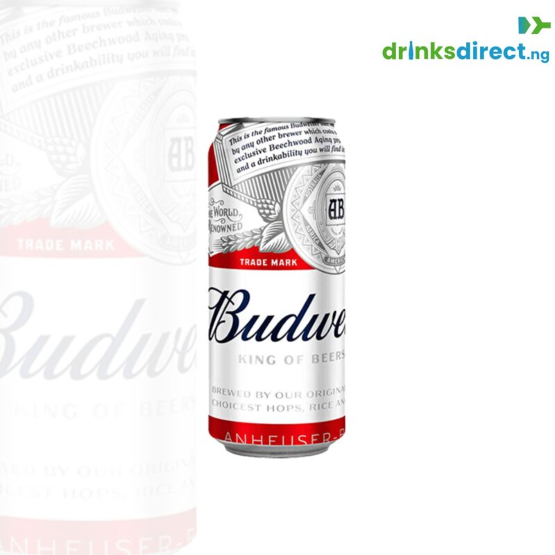 BUDWEISER CAN 50CL